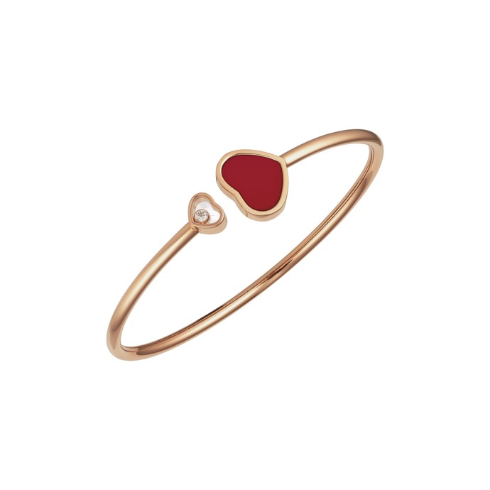  Náramek Happy Hearts z růžového zlata, Chopard, 3390 usd