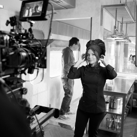 Eva Longoria v roli šéfkuchařky Eva Longoria v roli šéfkuchařky