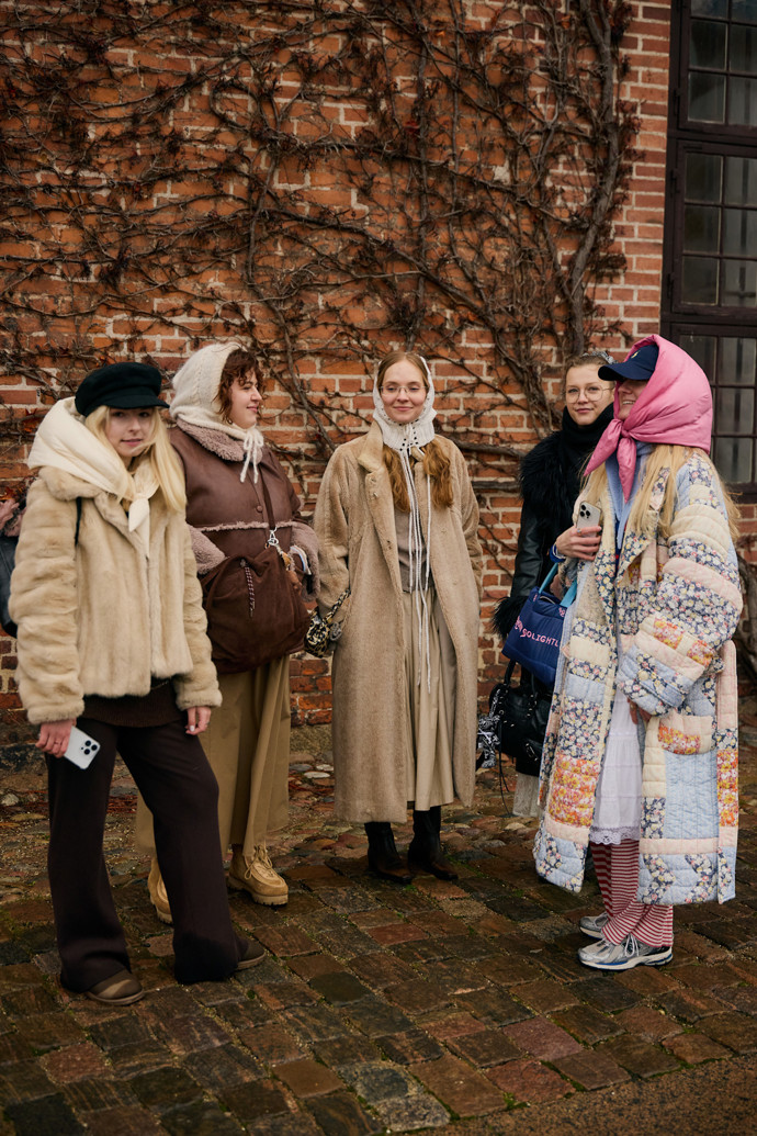 Bonnet a furry hat, Kodaň, Streetstyle FW25