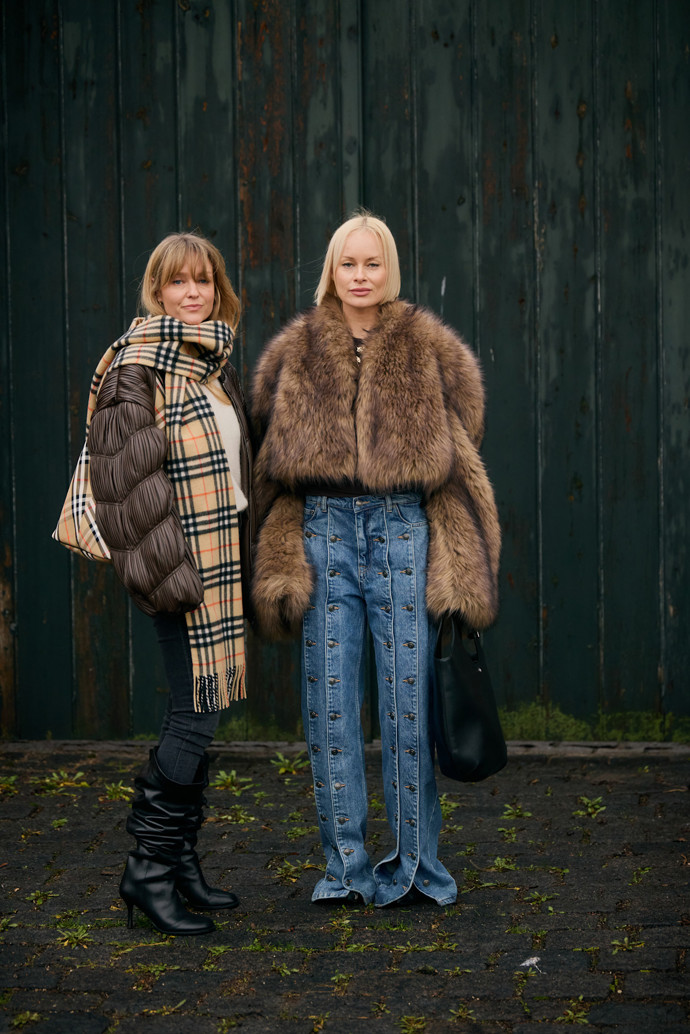 Vintage faux fur, Kodaň, streetstyle FW25