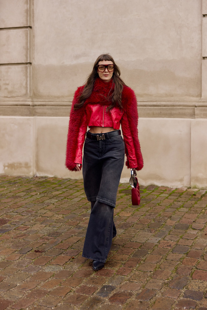 Faux fur, Kodaň, streetstyle FW25