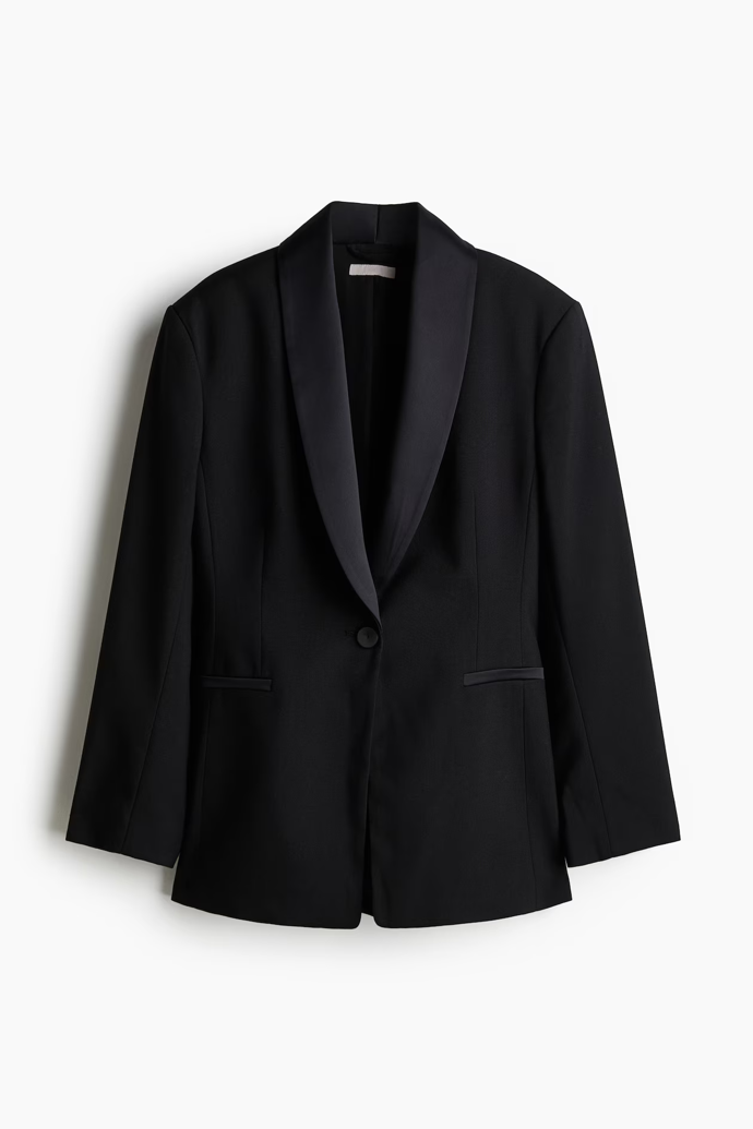 Smokingové sako, H&M, 549 Kč