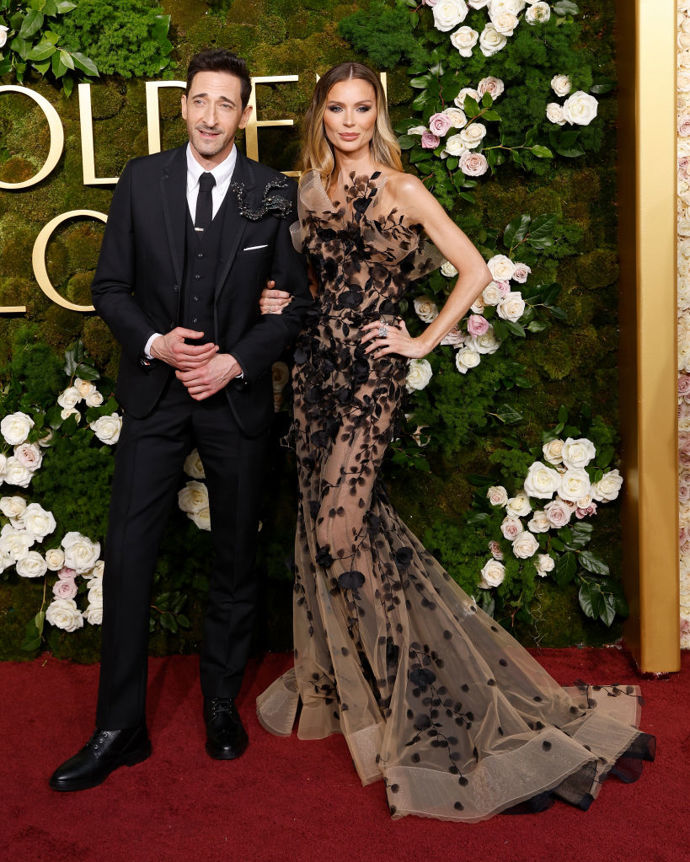 Adrien Brody a Georgina Chapman