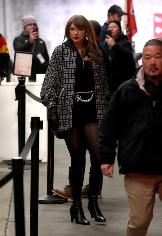  Taylor Swift na stadionu Kansas City Chiefs