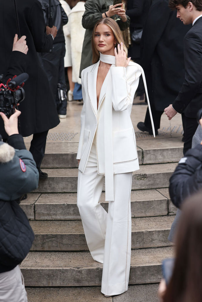  Rosie Huntington Whiteley na Elie Saab Haute Couture Spring-Summer 2025
