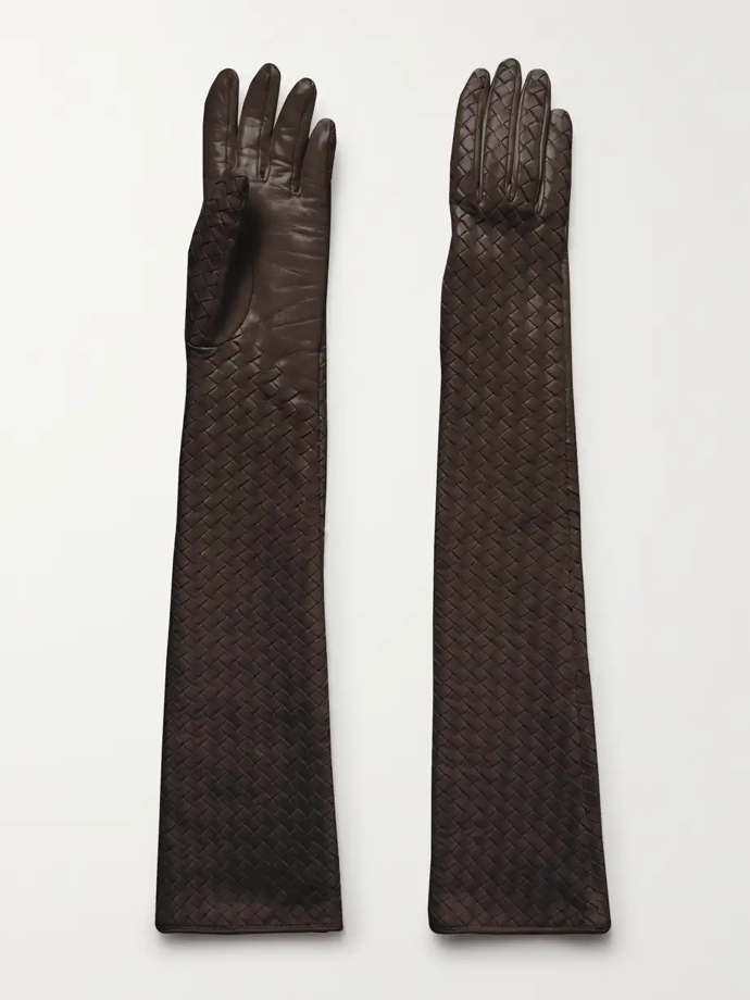 Kožené rukavice, Bottega Veneta, prodává Net-a-porter, 23 875 Kč