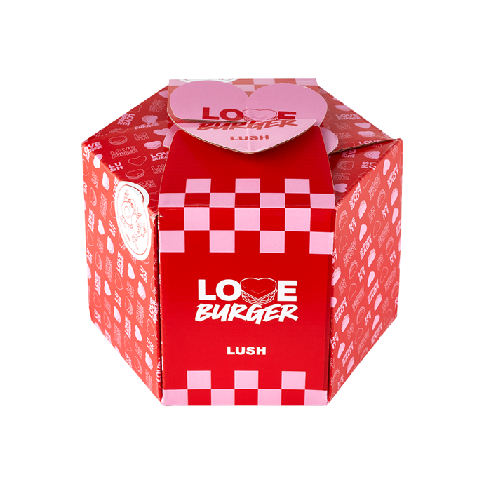  Bomba do koupele Love Burger, Lush, 450 Kč