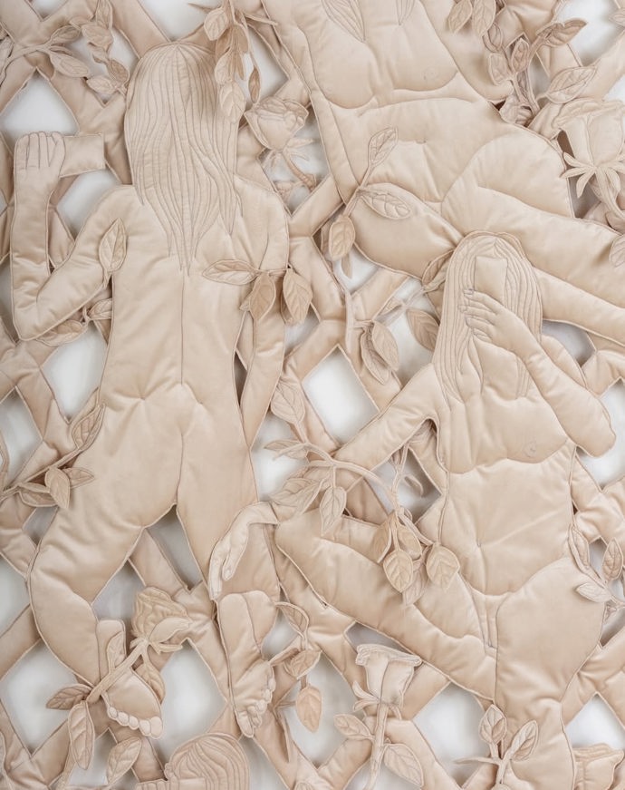 LUCIE ROSICKÁ - tapiserie Forbidden Thorns