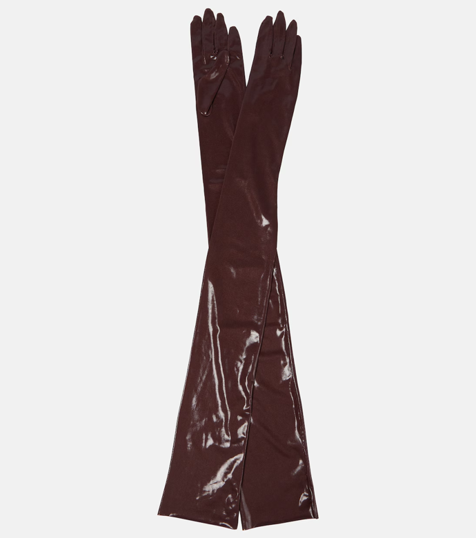 Žerzejové rukavice, Dries Van Noten, prodává MyTheresa, 5 010 Kč