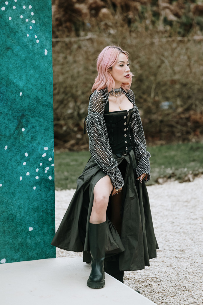 Haute Couture Spring Summer 2025, streetstyle, Paříž