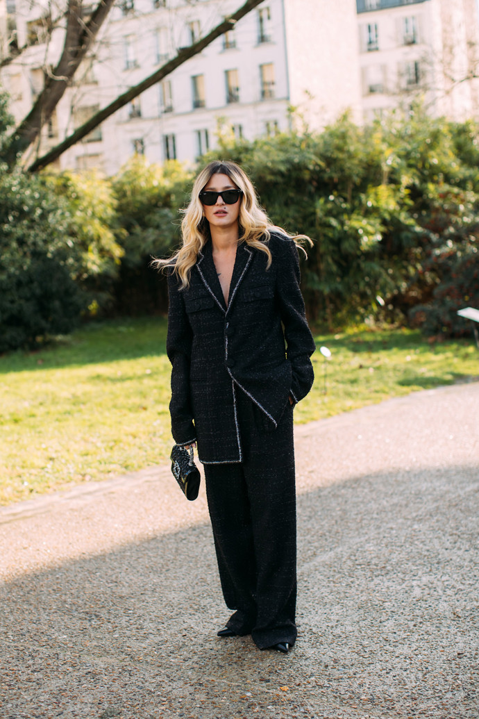 Haute Couture Spring Summer 2025, streetstyle, Paříž