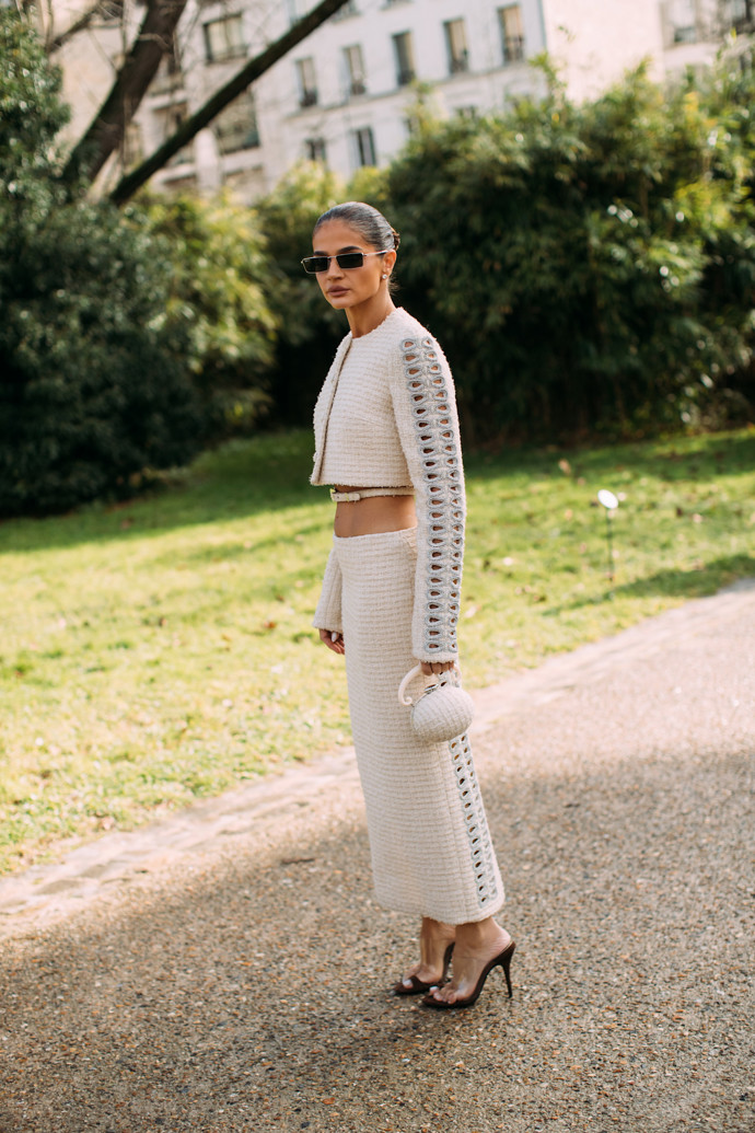 Haute Couture Spring Summer 2025, streetstyle, Paříž
