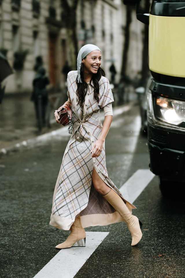 Jarní kostka, inspirace streetstyle