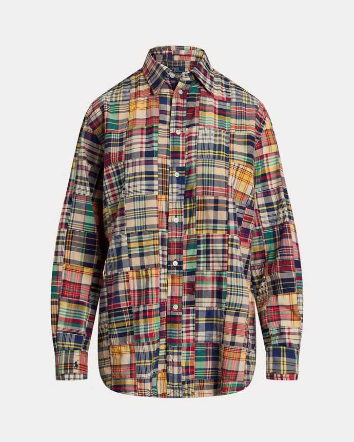 Patchworková košile oversized střihu, Ralph Lauren, 6 262 Kč