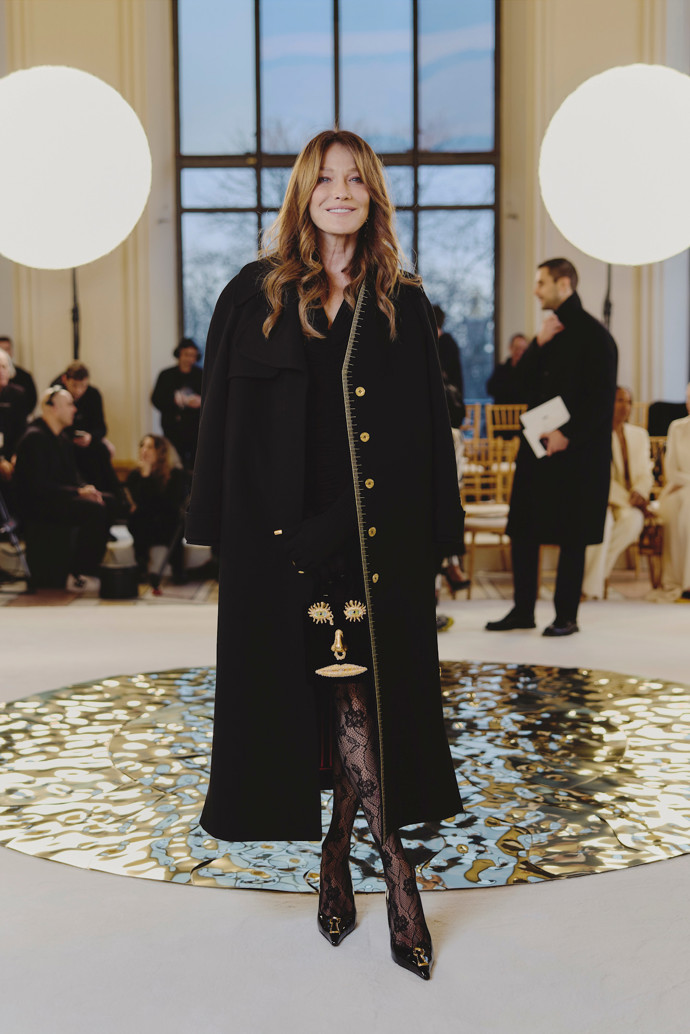  Carla Bruni na Haute Couture Spring Summer 2025