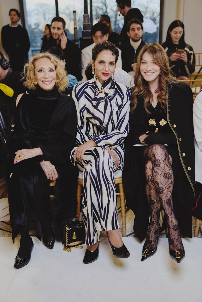  Carla Bruni, Schiaparelli Haute Couture Summer Spring 2025