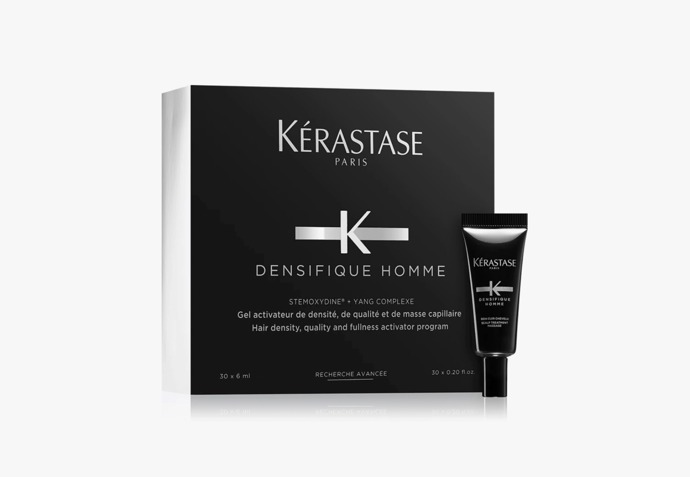  Kúra pro zvýšení hustoty vlasů pro muže Densifique Cure Densifique Homme, Kérastase, 3654 Kč, prodává Notino