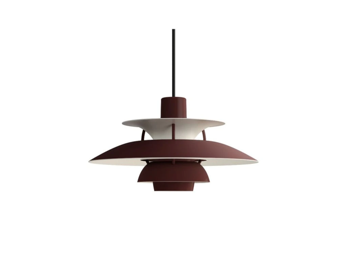 Závěsné svítidlo PH 5 Mini "Monochrome Burgundy" Louis Poulsen, Salted, 14 584 Kč