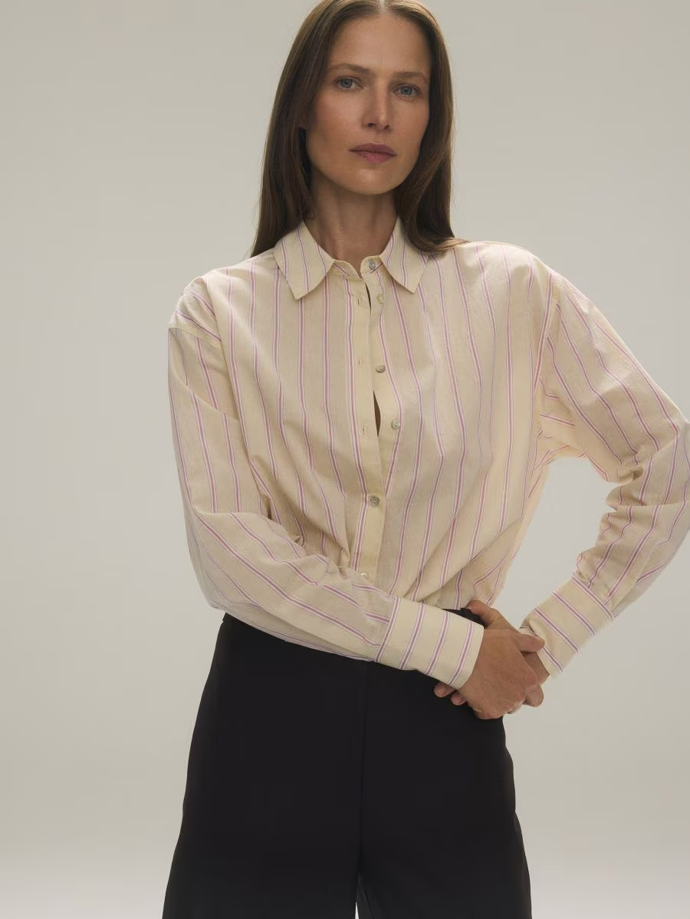 Proužkovaná oversize košile, Reserved, 459 Kč