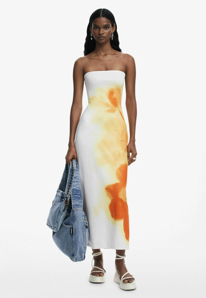 FLORAL – Denní šaty – beige, Desigual, zalando.cz, 2 999,00 Kč