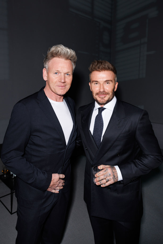  Gordon Ramsay a David Beckham