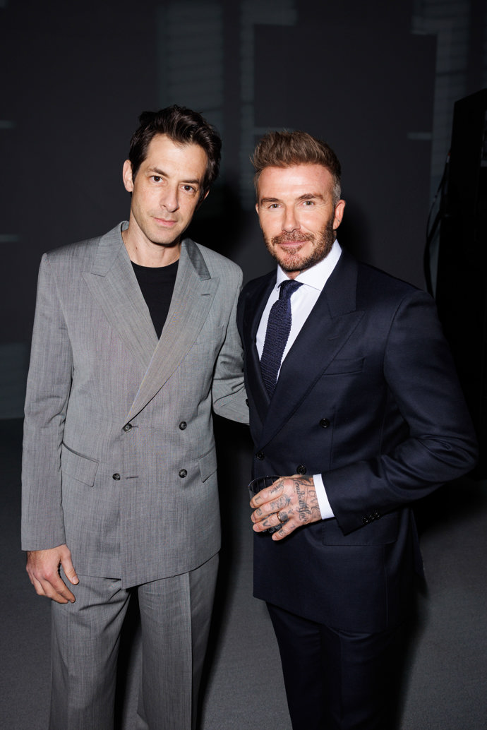  Mark Ronson a David Beckham