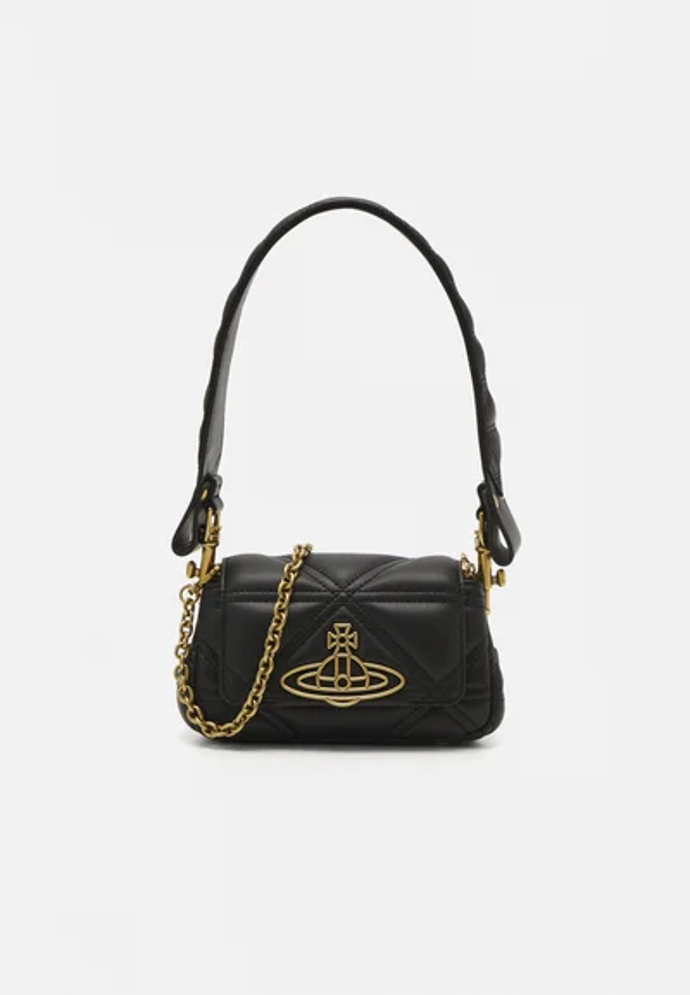 HAZEL SMALL HANDBAG - KABELKA – BLACK, Vivienne Westwood, zalando.cz, 14 760,00 Kč 