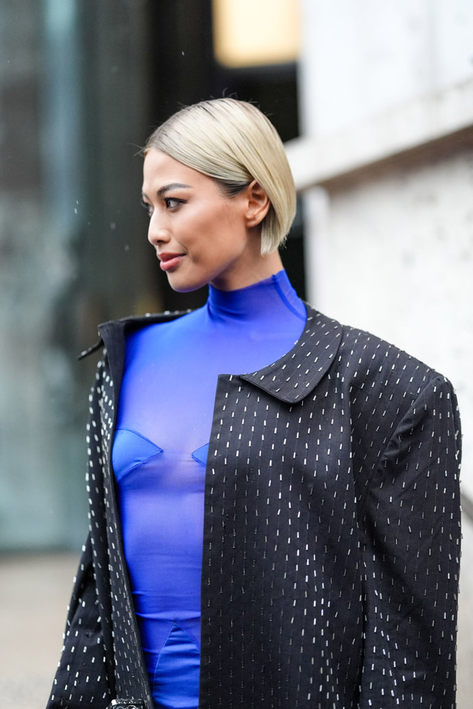  Inspirace na cheekbone bob