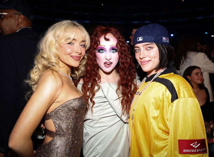 Chapell Roan, Sabrina Carpenter, Billie Eillish, Grammy 2025
