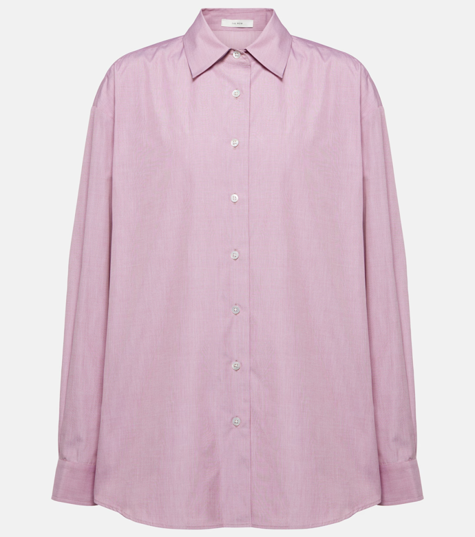 Oversized popelínová košile, The Row, prodává MyTheresa, 27 790 Kč