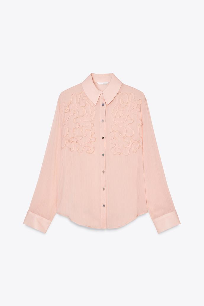 Texturovaná košile, Zara, 849 KČ  