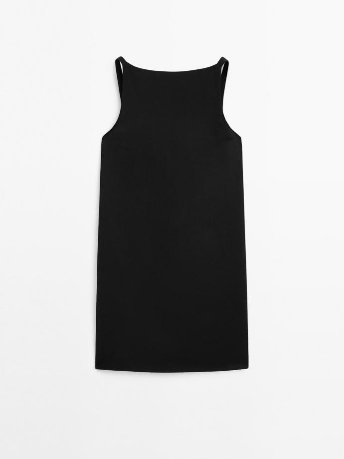 Mini šaty, massimodutti.com, 2 399 Kč