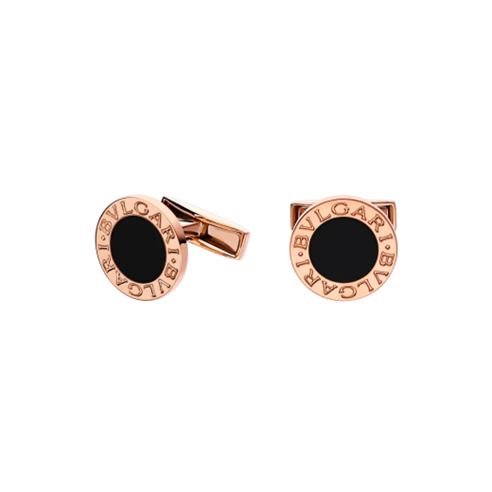 Rose gold manžetové knoflíčky, Bulgari, 96 000 Kč