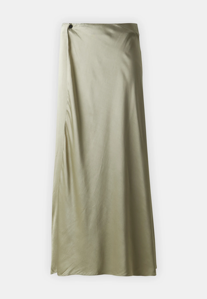 Zavinovací sukně - light olive, Samsoe Samsoe, Zalando, 2 160 Kč
