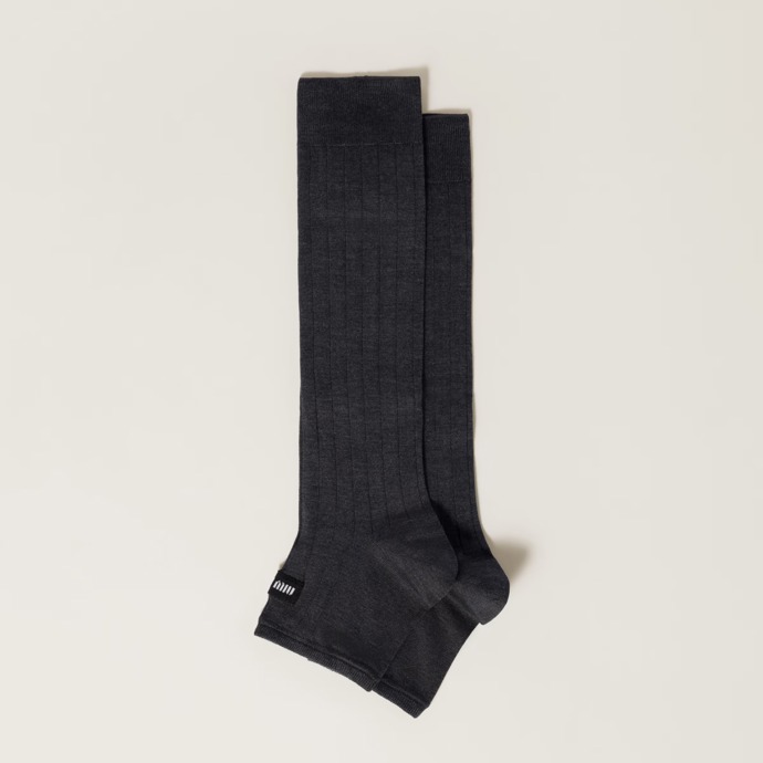  Silk knee-high socks, Miu Miu, 350 eur