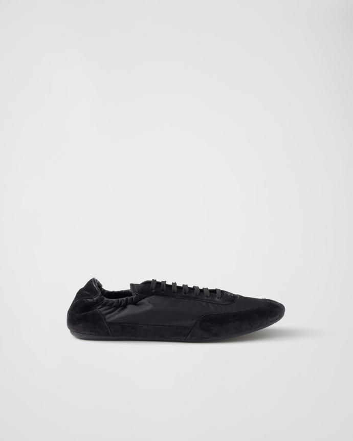  Collapse Re-Nylon and suede sneakers, Prada, 20 600 Kč