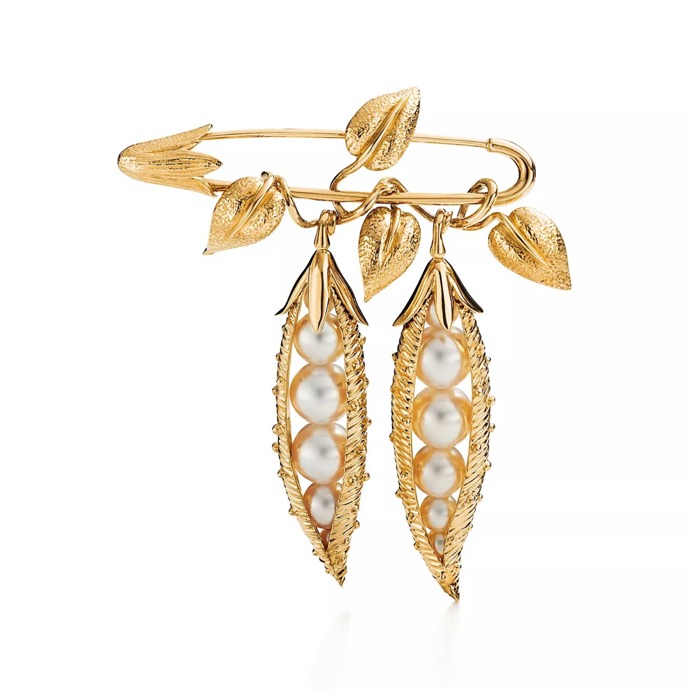  Brož Peapod, Tiffany & Co., 32 000 usd