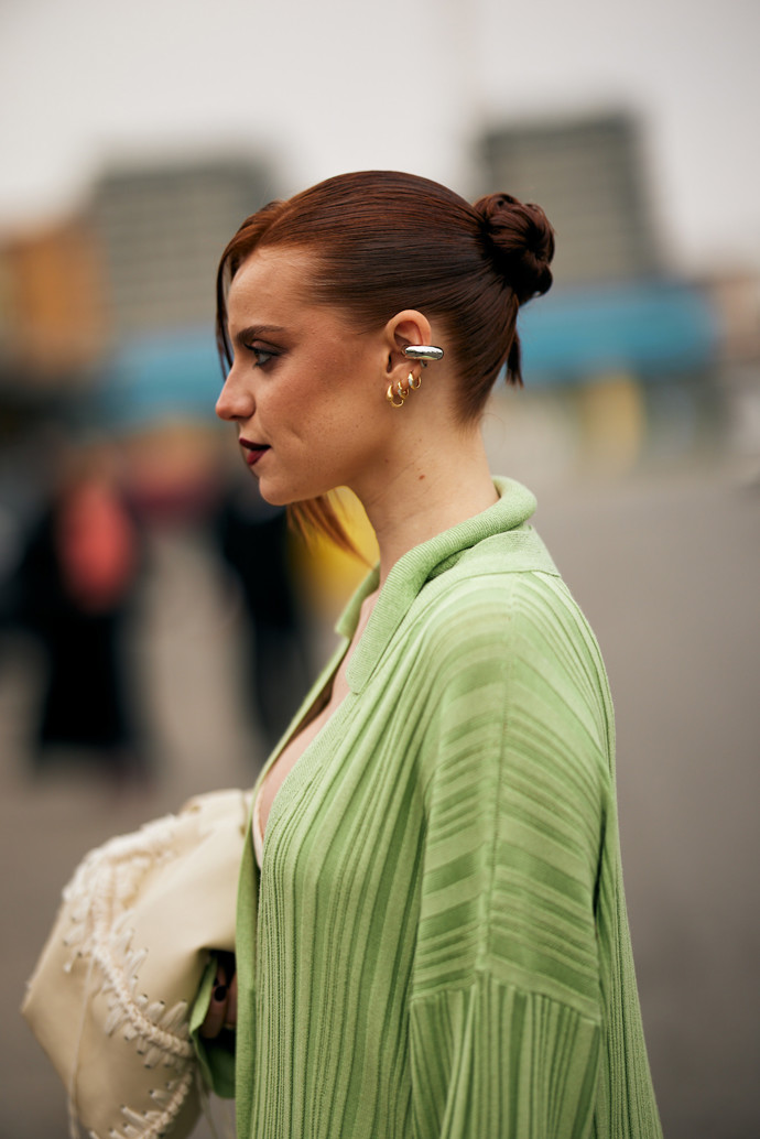  Hair inspo z Milan Fashion Week 2025