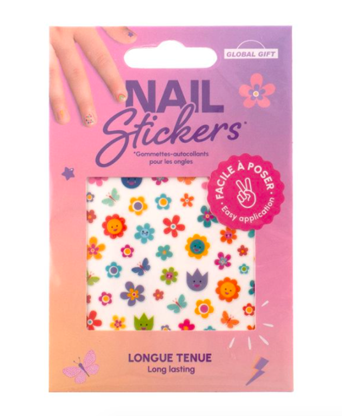  Nálepky na nehty Colorful flowers, prodává Paper.cz, 69 Kč