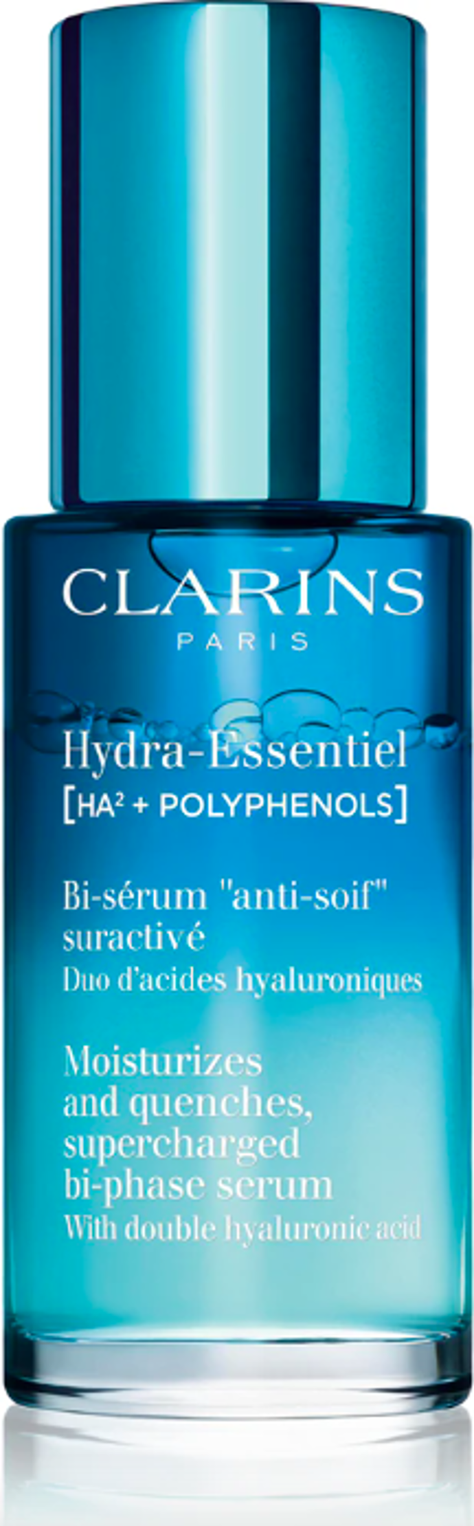  Hydratační pleťové sérum Hydra-Essentiel [HA²] Bi-Phase Serum, Clarins, v parfumeriích, 1 612 Kč