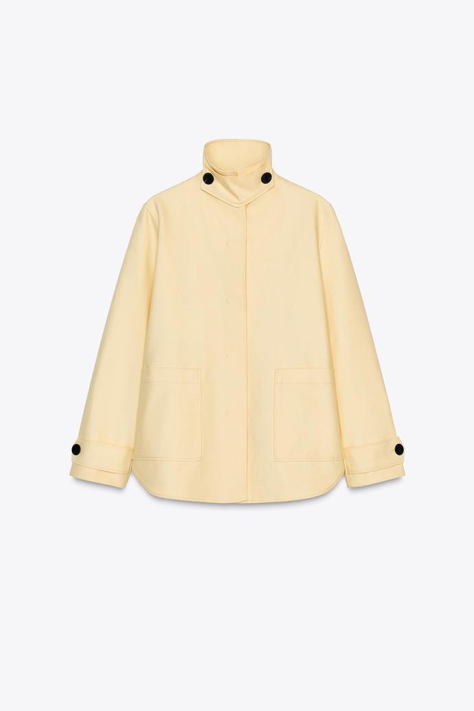 Butter yellow lehký kabátek, Zara, 1 999 Kč