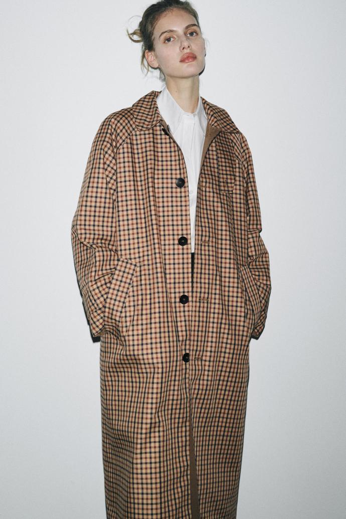 Oboustranný trenčkot, Zara, 2 599 Kč
