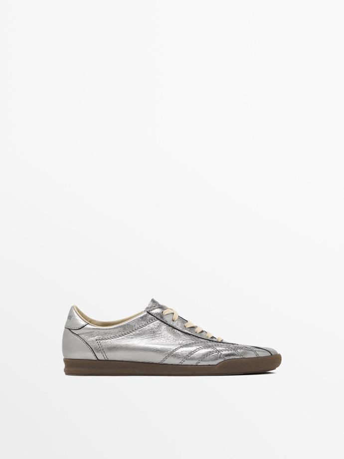 Metalické tenisky, Massimo Dutti, 2 999 Kč