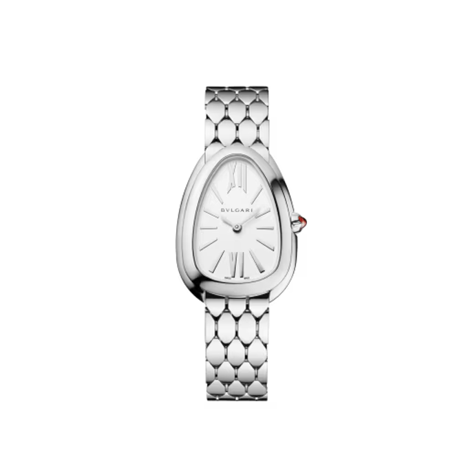 Hodinky ve stříbrném odstínu, Bulgari, 147 000 Kč