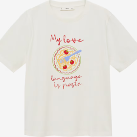 Tričko 'Rin', Žlutá, Mango, About You, 429 Kč