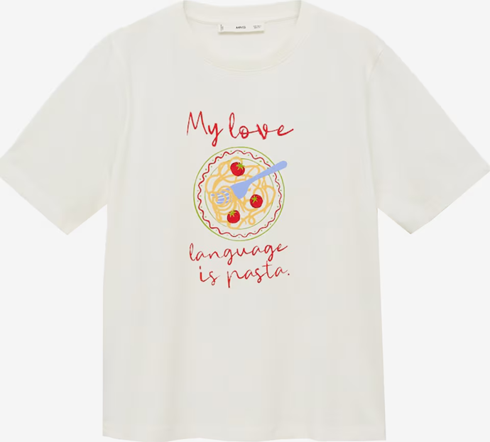 Tričko 'Rin', Žlutá, Mango, About You, 429 Kč