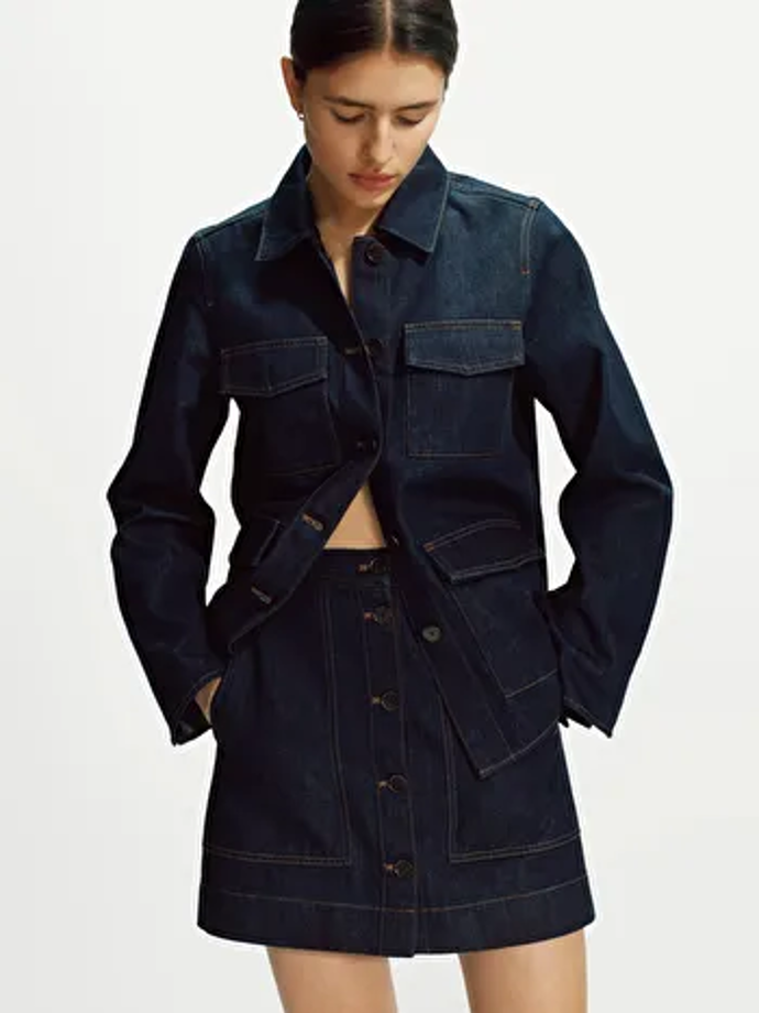 Mini denim sukně, Arket, 1 970 Kč