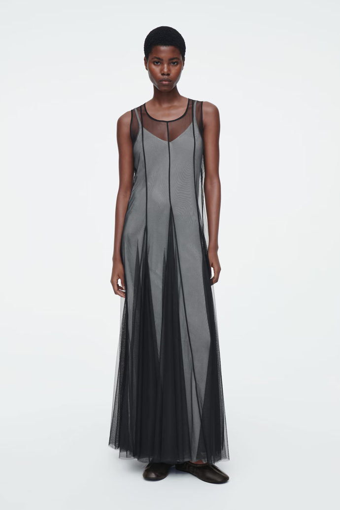 The tulle maxi dress, COS, 250 eur