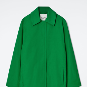 Bavlněný car coat, COS, 3 744 Kč Bavlněný car coat, COS, 3 744 Kč