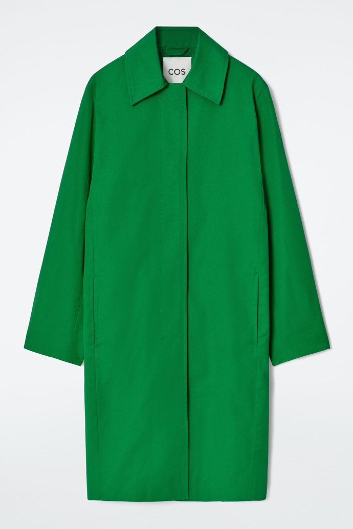 Bavlněný car coat, COS, 3 744 Kč